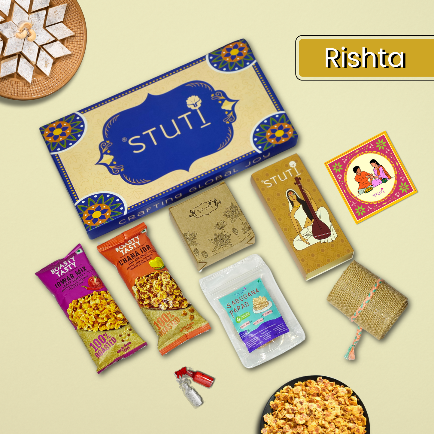 STUTI Rakhi Gift for Brother