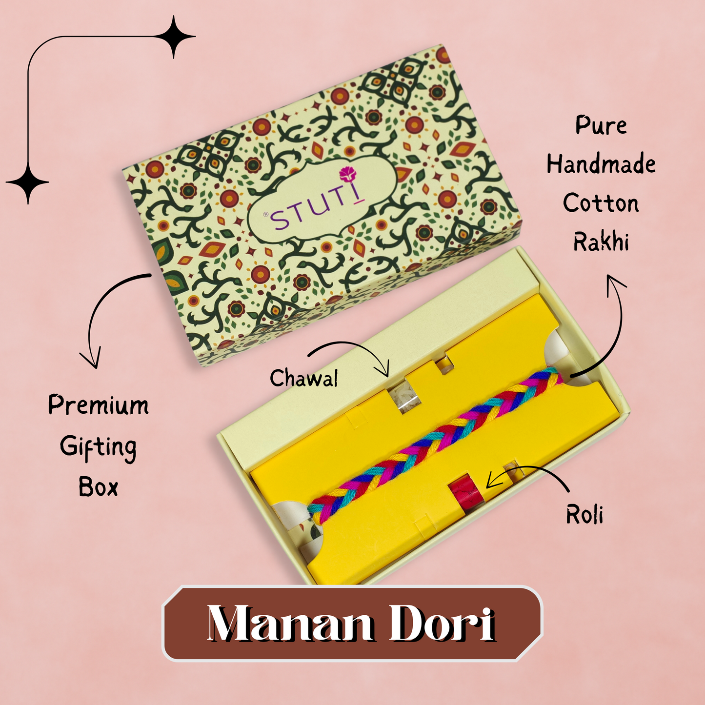 STUTI Rakhi Gift for Brother
