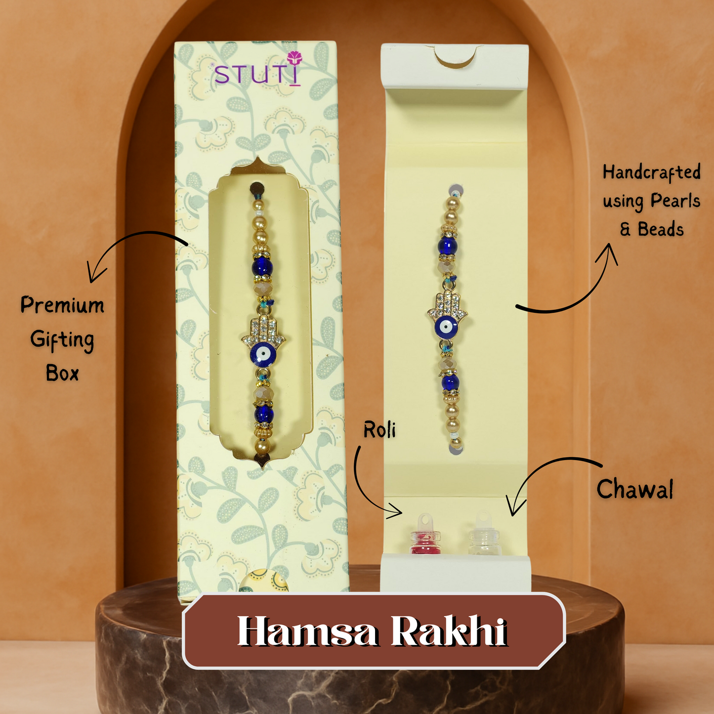 STUTI Rakhi Gift for Brother