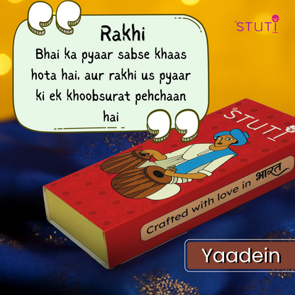 STUTI Rakhi Gift for Brother